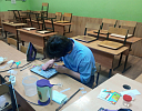 Занятия по иконописи при Успенском кафедральном соборе