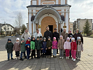 Воспитанники старшей группы детского сада 35 посетили Успенский кафедральный собор г. Сергиев Посад